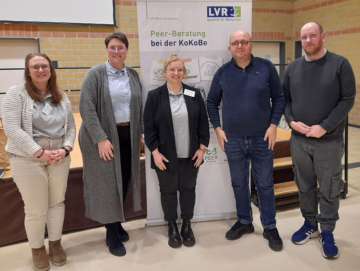 C. Hostenbach, M. Jäger, D. Lison, I. Kamberi und D. Bernhardt (v. l. n. r.)