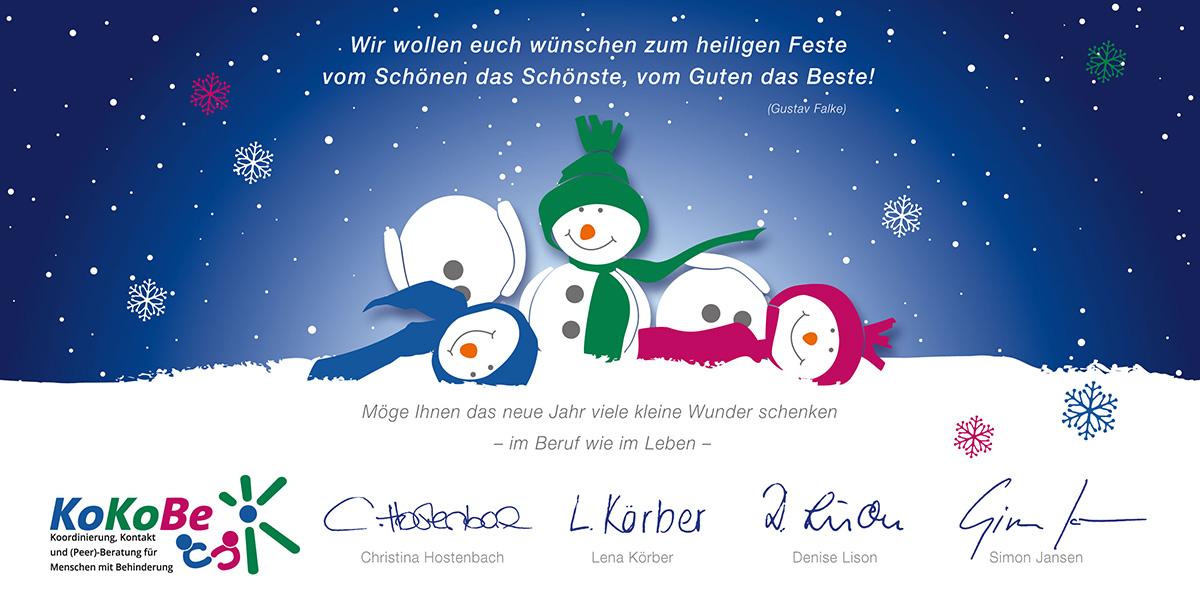 KoKoBe Weihnachtsgruß 2025